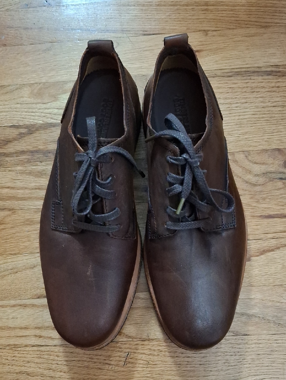 Timberland Men's Brown Leather Lace-Up Casual Shoes_1